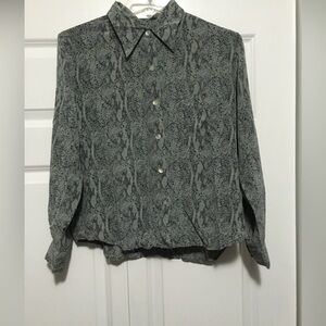 Vintage Spenser Jeremy Silk Blouse